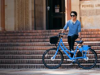 Biking at UCLA 